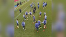 ENTRENAMIENTO del ATLÉTICO de MADRID previo al choque de COPA DEL REY frente al BETIS