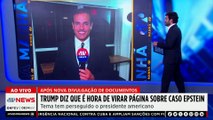 Trump diz que é hora de virar a página do caso Epstein