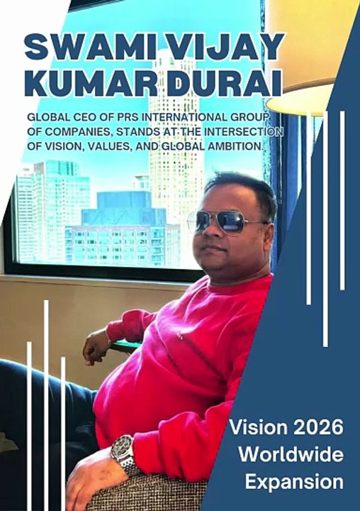 Stands at the intersection of vision, values, and global ambition.