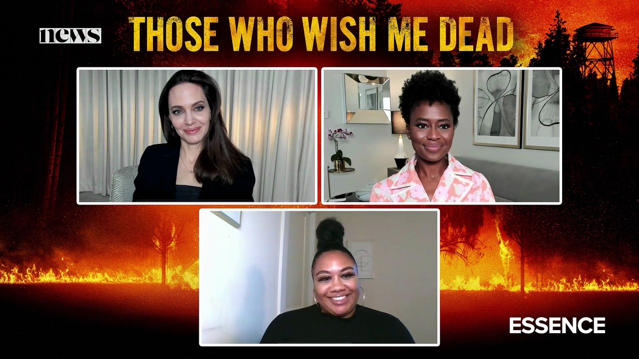 ESSENCE chats with Angelina Jolie and Medina Senghore