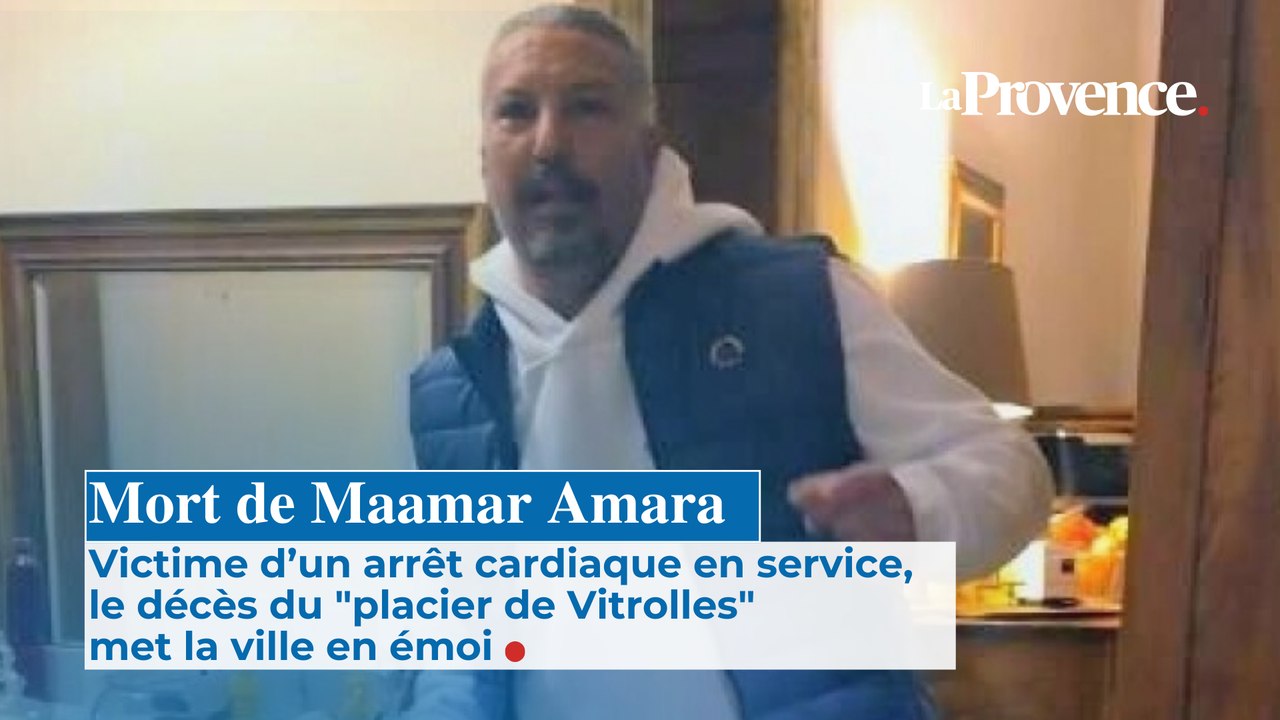 Mort de Maamar Amara Victime d’un arrêt cardiaque en service,  le décès du "placier de Vitrolles"  met la ville en émoi