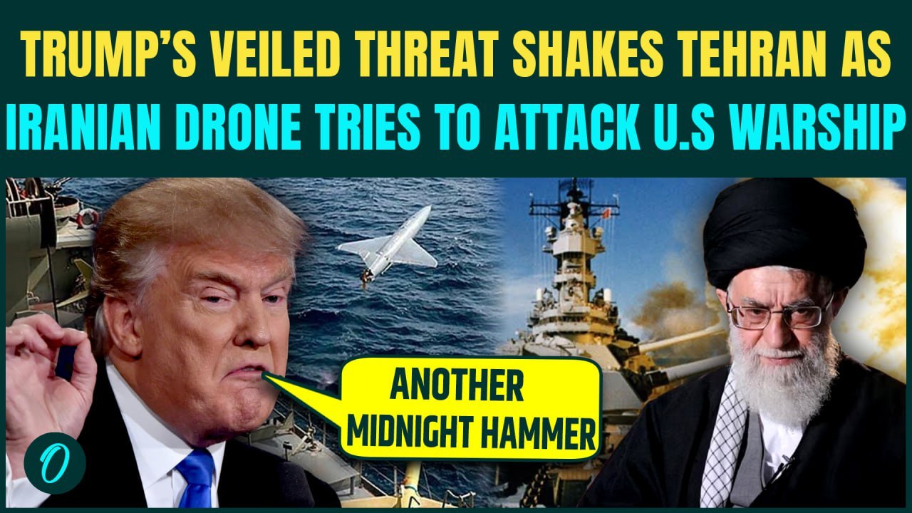 U.S-Iran War: Trump’s Furious 1st Reaction After U.S BLASTS Iranian Drone Near USS Abraham Lincoln