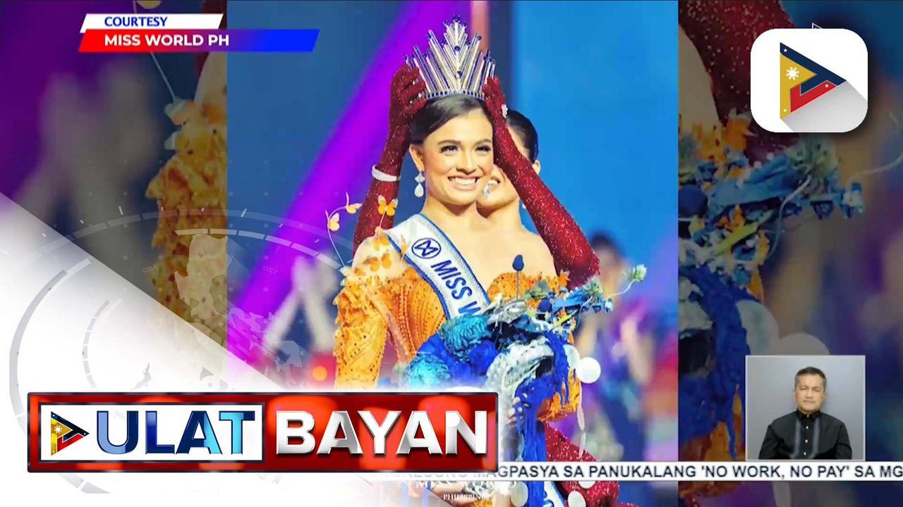 Asia Rose Simpson, kinoronahang Miss World Philippines 2026 | ulat ni Ice Martinez