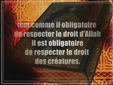 Médite sur toi même Ô serviteur d'Allah