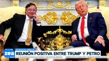 Donald Trump se reúne con Gustavo Petro en la Casa Blanca