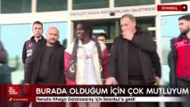 Renato Nhaga Galatasaray için İstanbul’a geldi: Haydi Galatasaray