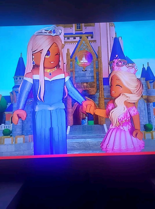 part 2 Phoebe and Poppy are Hugging each again as a princess mother and Daughter/Phoeberry