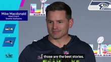 Everybody loves an underdog - Macdonald on 'awesome' Super Bowl journey
