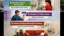 5 cara menjaga Rumah dari Jamur saat musim Hujan