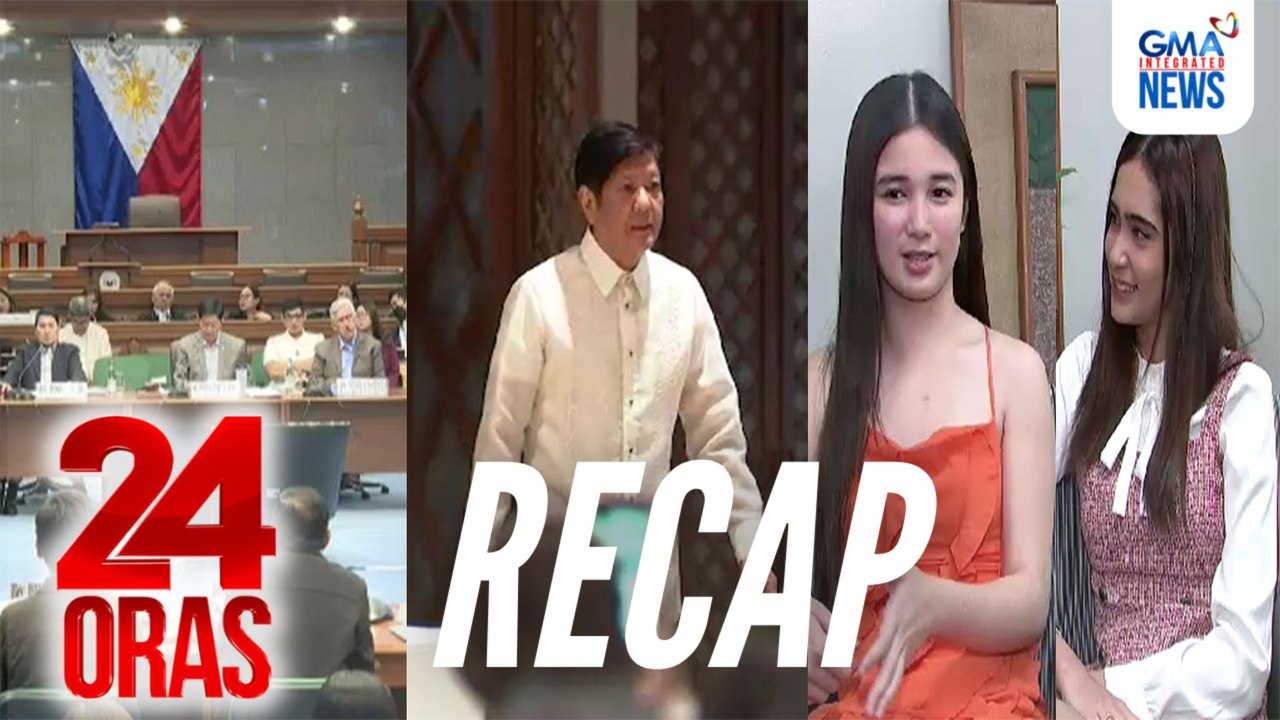24 Oras: (Part 1) 2 impeachment kay PBBM, 'insufficient in substance'; Leaked report ng Senate Blue Ribbon Comm.; Sofia at Eliza sa outside world, atbp