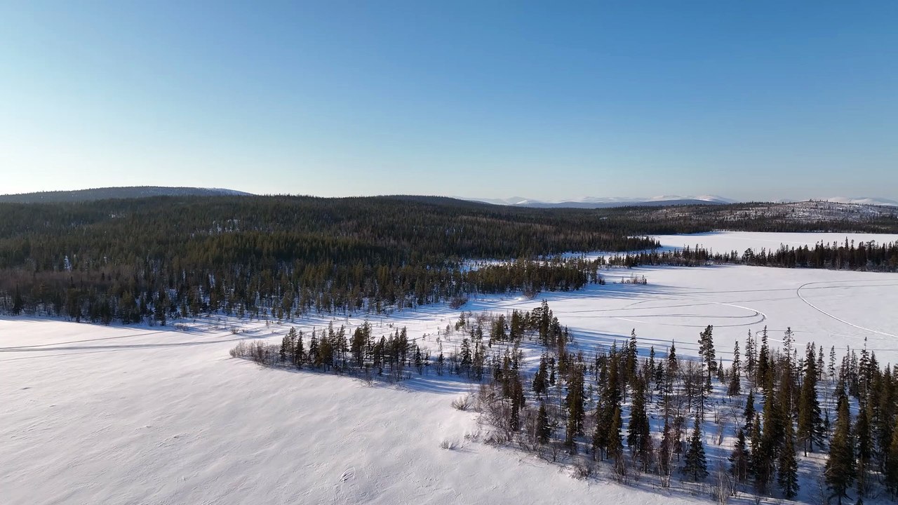 snow sliding in winter