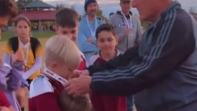 11 y/o boy celebrates HUGE soccer win with his excited little sister *SIBLING GOALS!*