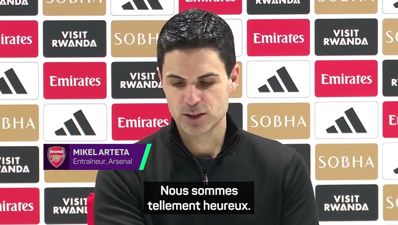 Arteta : "C'était tout simplement magique"