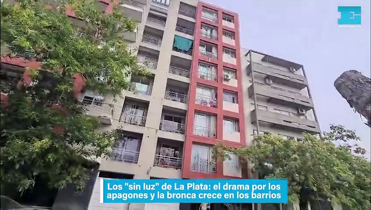 Los "sin luz" de La Plata: el drama por los apagones y la bronca crece en los barrios