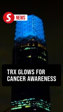 The Exchange 106 lights up in support of World Cancer Day
