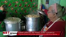 Suben precios de masa, pollo y puerco: Comerciantes de tamales resisten alza y no afectar a clientes