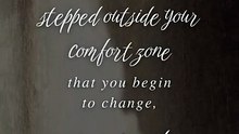 Step Outside Your Comfort Zone | Life Transformation #growth #wiseadvise #motivation