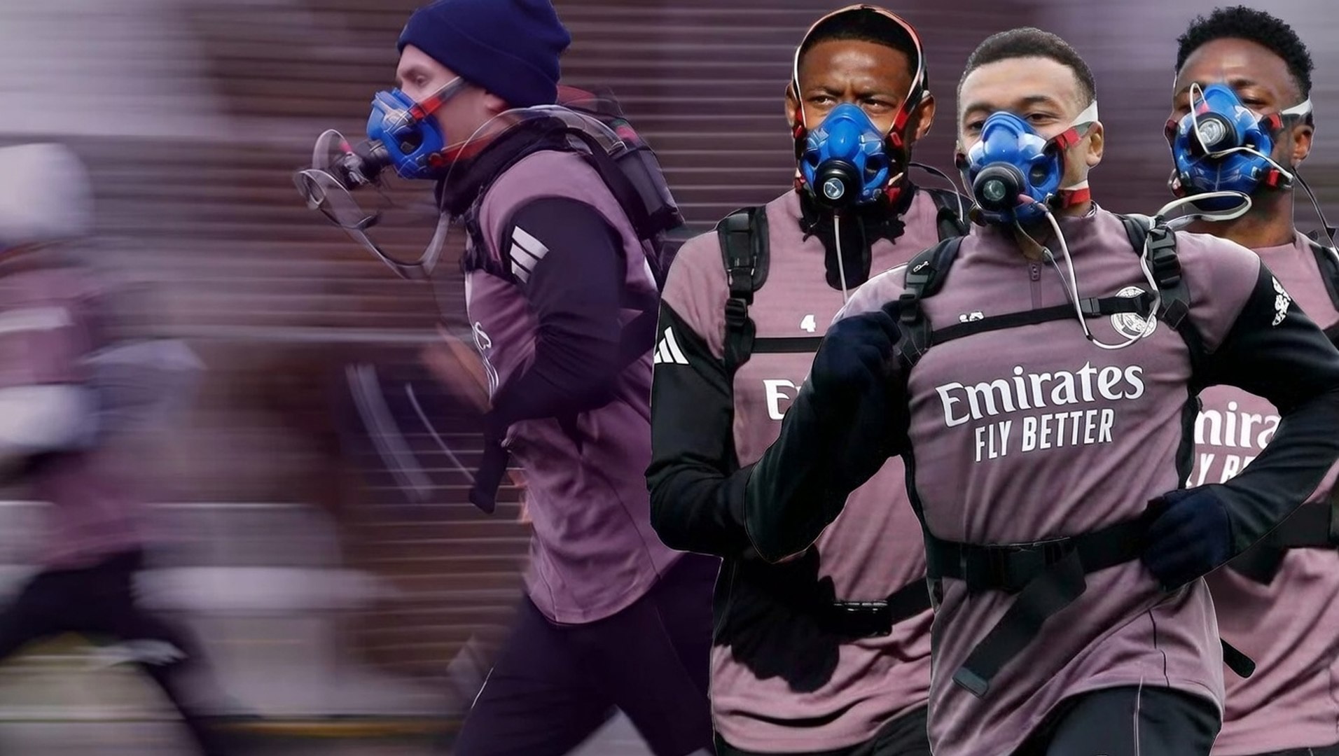 Vuelven las máscaras a Valdebebas: radiografían el esfuerzo de los jugadores