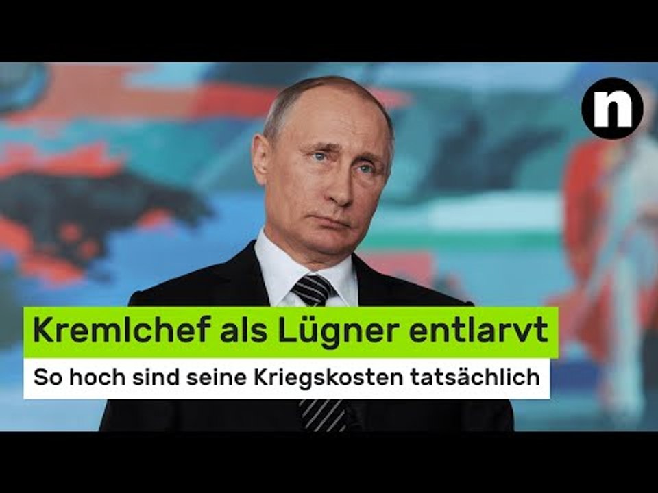 Wladimir Putin: BND entlarvt Kremlchef als Lügner - so hoch sind seine Kriegskosten tatsächlich