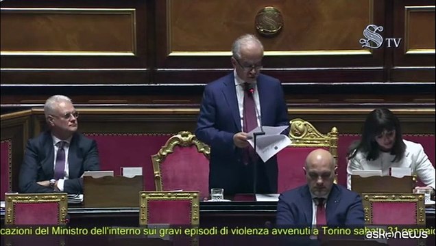 Askatasuna, Piantedosi; contro violenti serve fermo preventivo