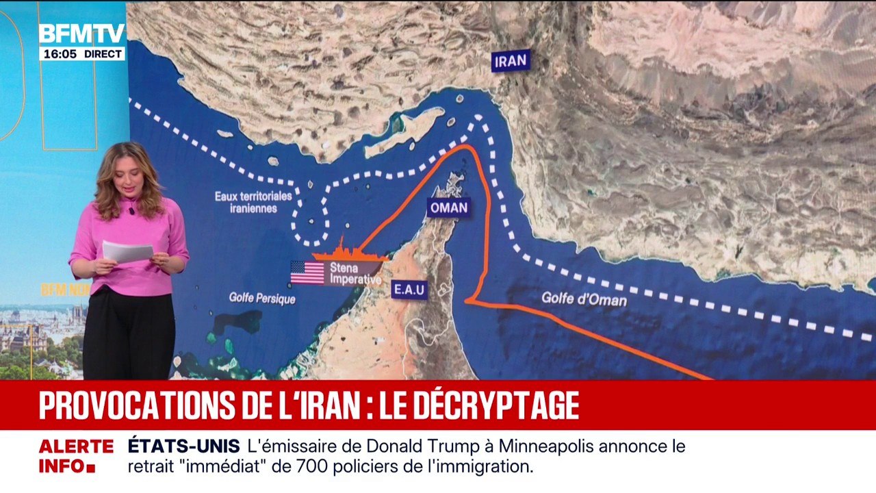 Iran/États-Unis: le détroit d'Ormuz, lieu de toutes les tensions