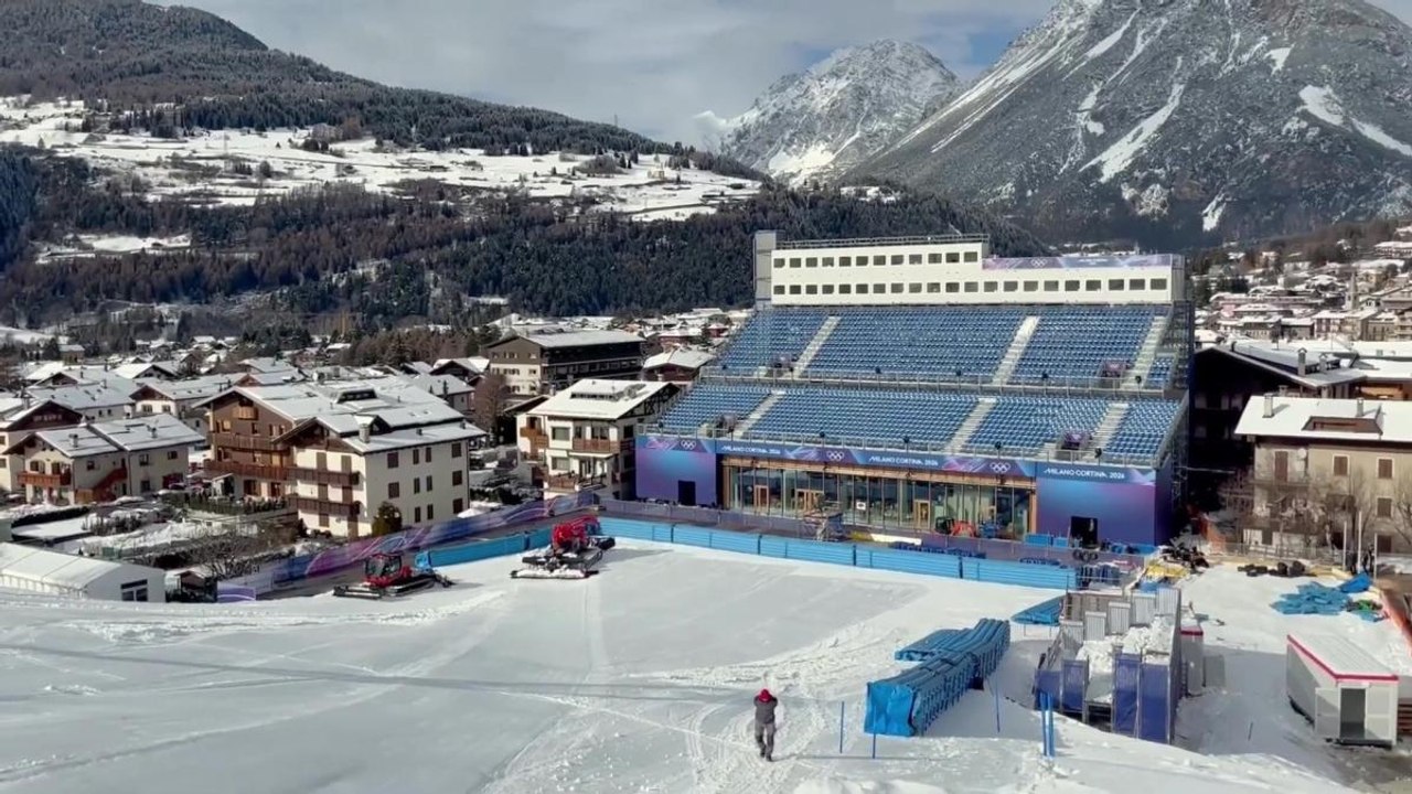 Il "making of" dello Ski Center di Bormio: due nuovi edifici pronti per le gare di sci alpino maschile delle Olimpiadi Milano-Cortina