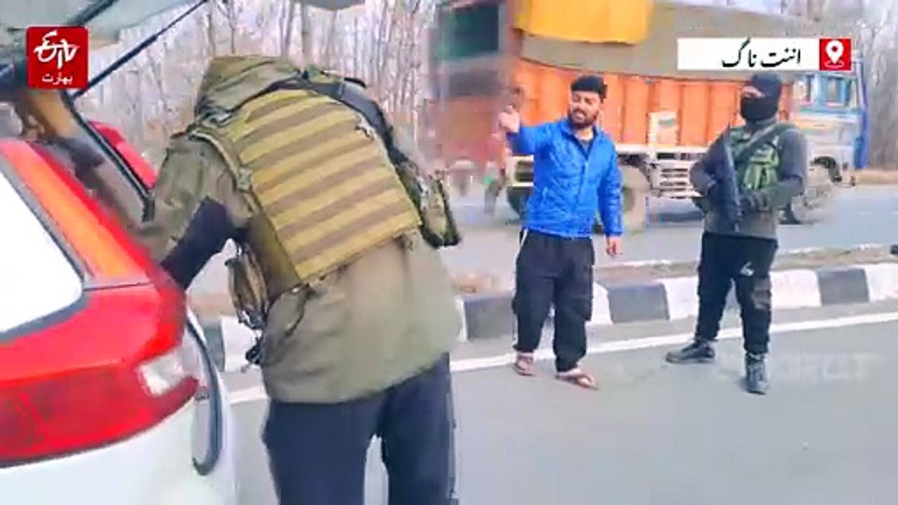 وزیر داخلہ امت شاہ کے دورہ جموں و کشمیر کے موقع پر وادی بھر میں سیکوریٹی کے سخت انتظامات