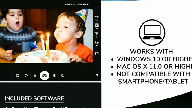 ClearClick InstaScan: Instant 4K Photo Scanner for PC & Mac