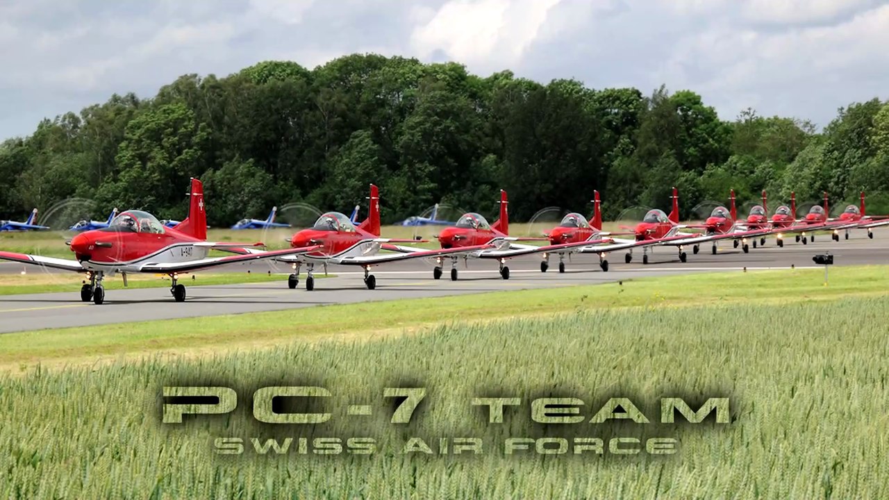 Patrouille Suisse PC-7 🤩🎬Florennes Air Base