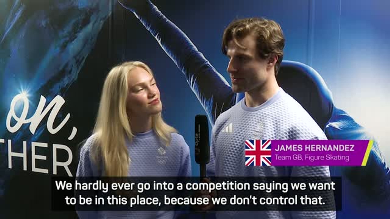 We will attack our debut Games - GB figure skaters