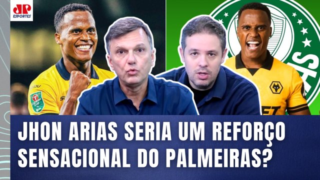 ARIAS NO PALMEIRAS: É UMA ÓTIMA INVESTIDA! Ele É UM JOGADOR que... POSSÍVEL REFORÇO GERA DEBATE!