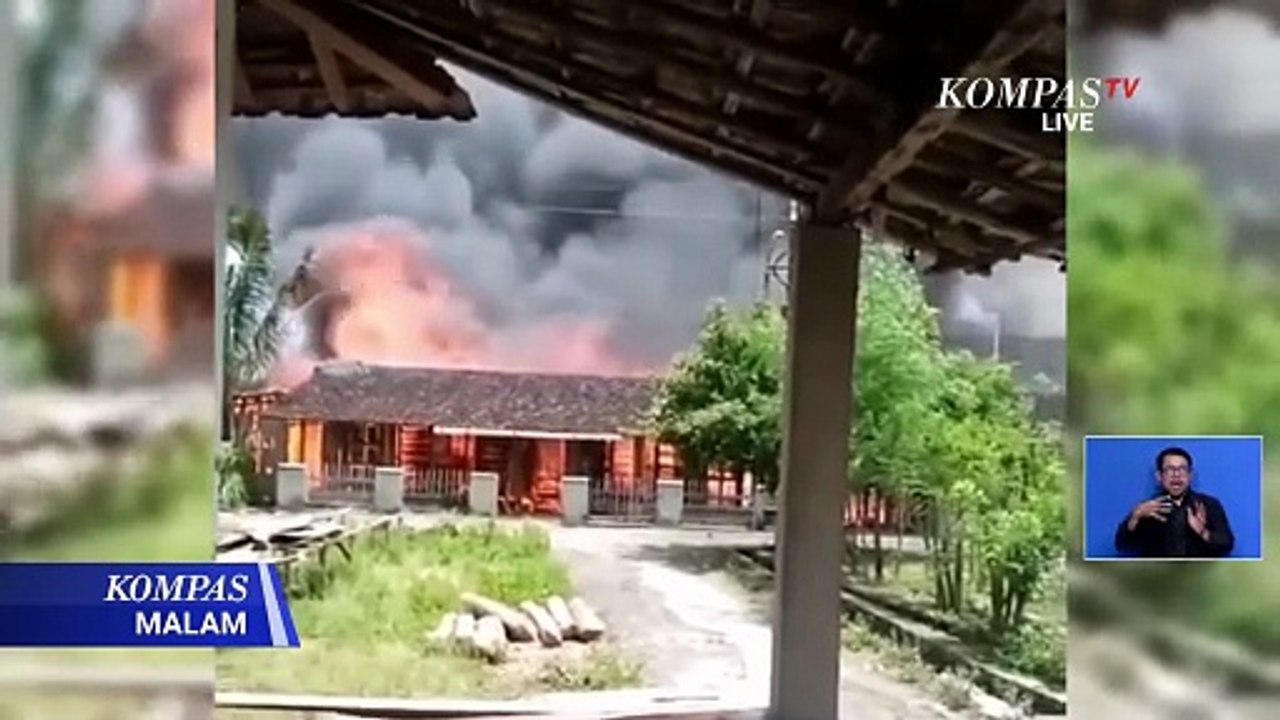 Konflik Keluarga, Pemuda di Pati Nekat Bakar Rumah Orangtuanya | KOMPAS MALAM