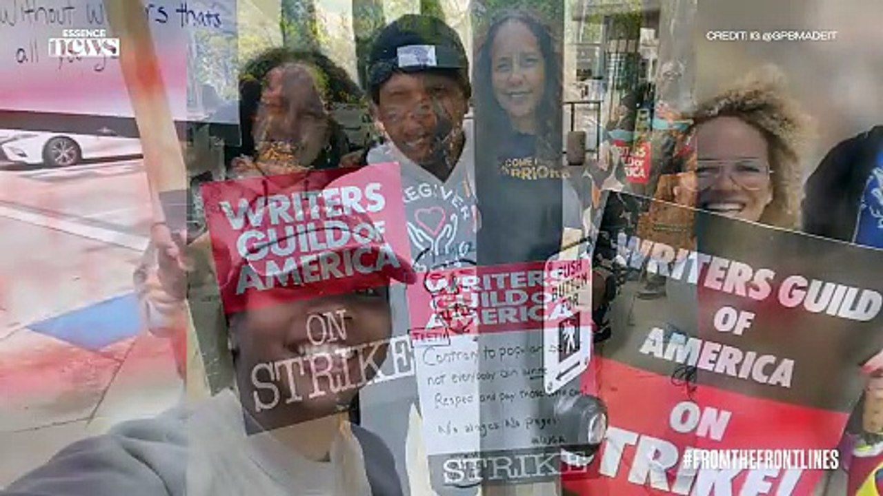 WATCH: Solidarity Abounds On The Picket Line Among Actors And Writers, Creating A Sense of Community