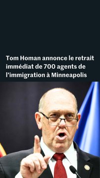 Minneapolis : l’émissaire de Donald Trump annonce le retrait immédiat de 700 agents de l'immigration