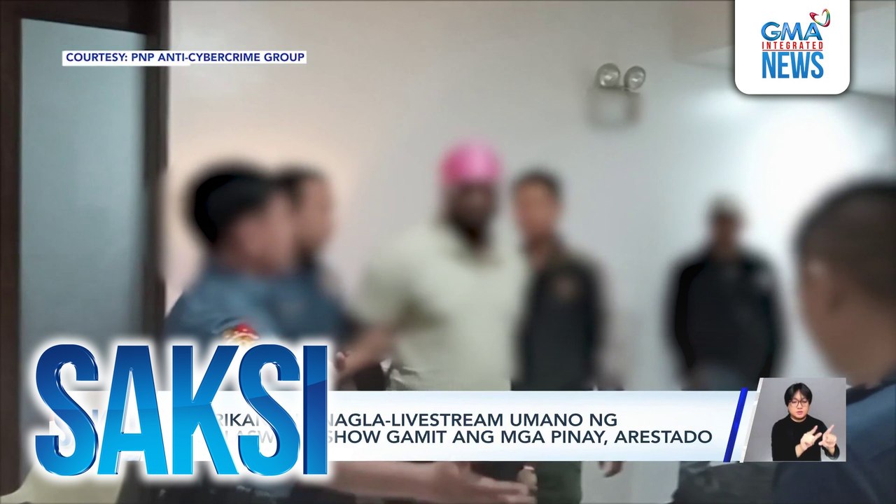 American nabbed in alleged cybersex den in Batangas | Saksi