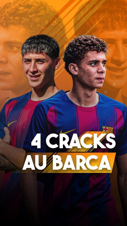 Ces 4 cracks sont le futur du Barça 🔵🔴