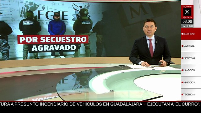 Cae exdirector de seguridad vinculado a banda de secuestradores