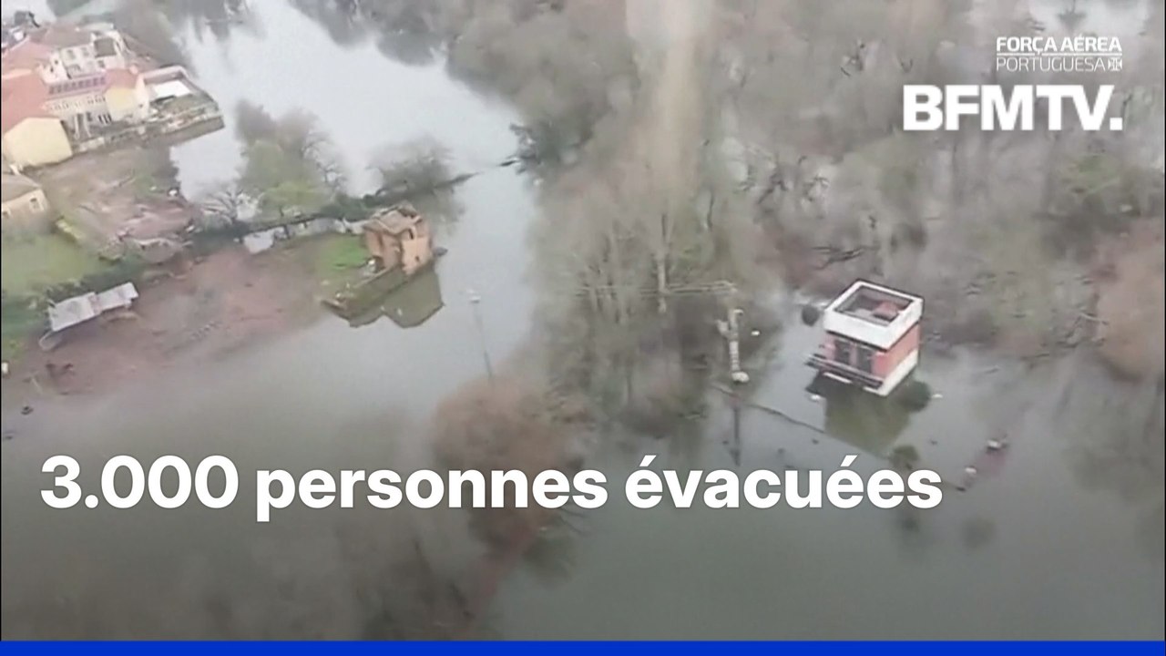 Tempête Léonardo: des milliers de personnes évacuées en Espagne, au Portugal et au Maroc à cause des inondations