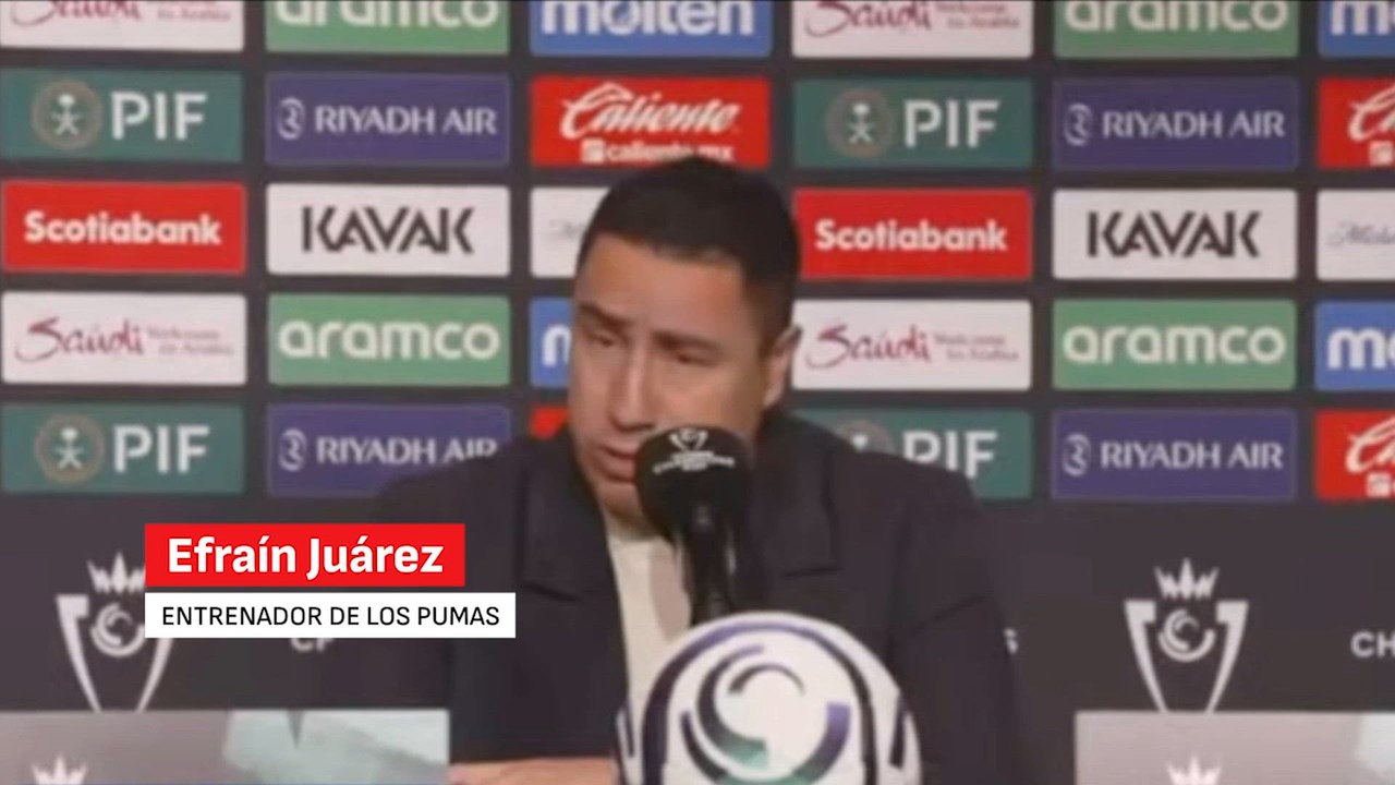 Efraín Juárez confía en sacar el resultado en C.U.