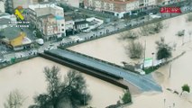 Spagna, alluvione in Andalusia: ponti e strade sommersi da acqua e fango