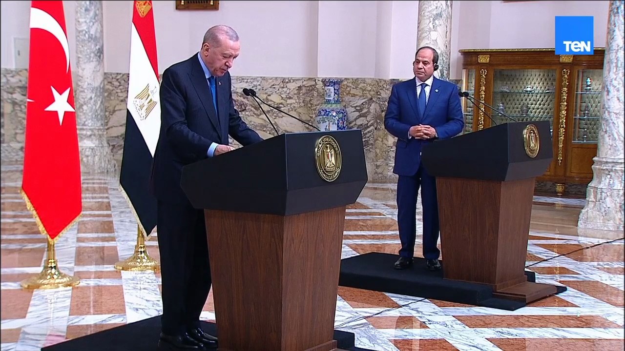أردوغان: العلاقات مع مصر ارتقت لأعلى المستويات ونعمل على رفع حجم التبادل التجاري إلى 15 مليار دولار