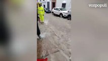 El desasosiego de Grazalema tras quedarse aislados por el temporal: 