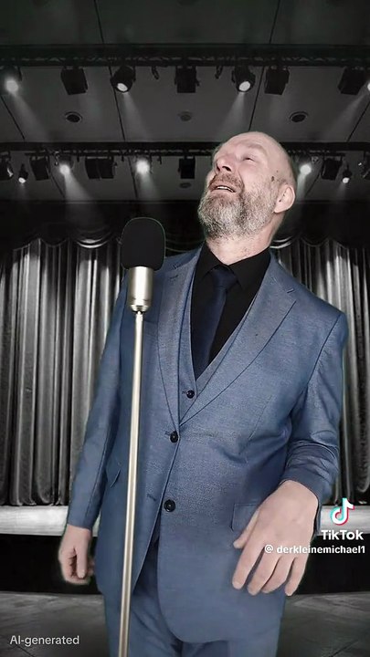 Der kleine Michael singt creep