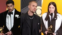 Bad Bunny, Billie Eilish & Justin Bieber Among Stars Who Made Anti-ICE Statements at the 2026 Grammys | THR News Video