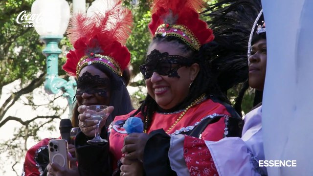 WATCH: ESSENCE Takes Mardi Gras Sponsored by Coca-Cola™ Zero Sugar