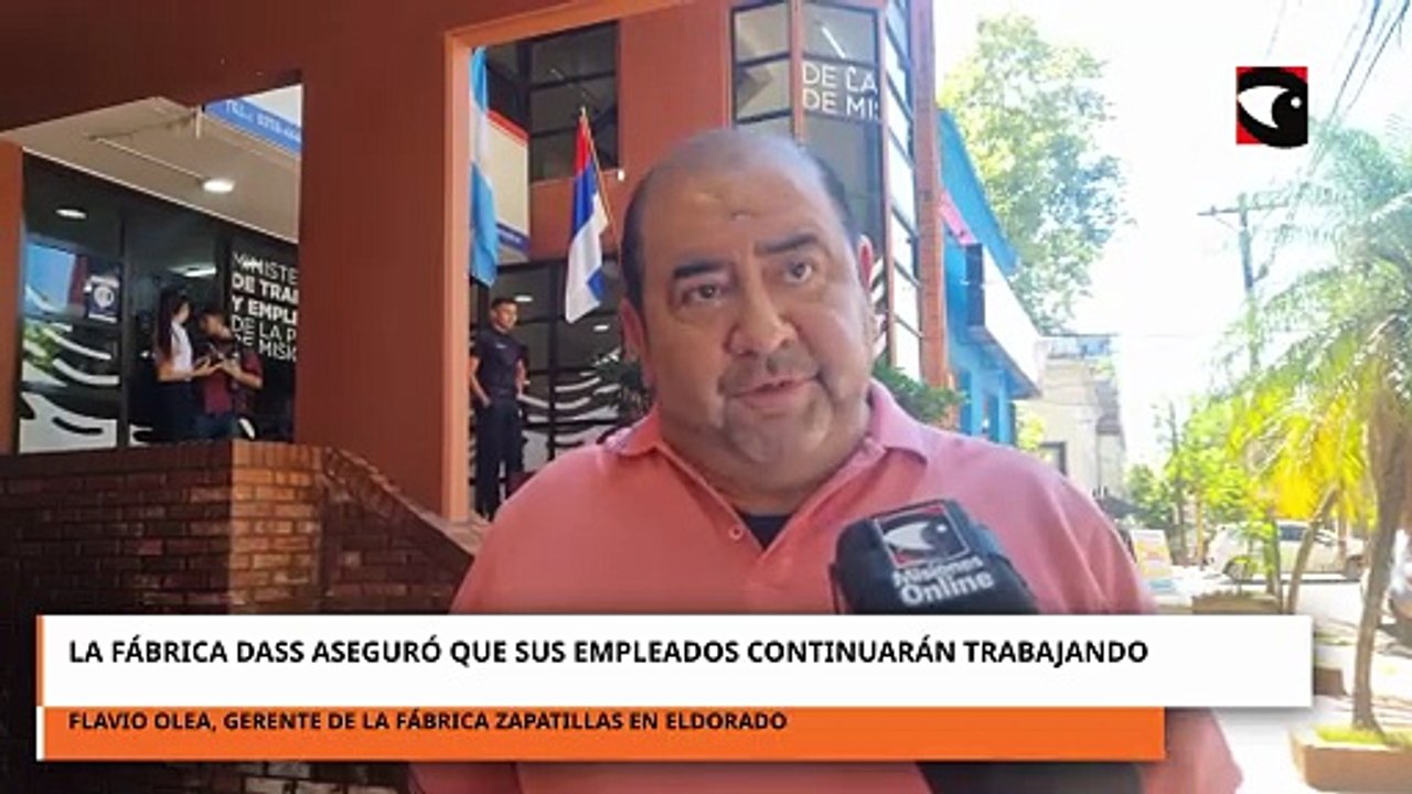 La fábrica de Dass en Eldorado garantiza actividad hasta junio y espera definiciones para el segundo