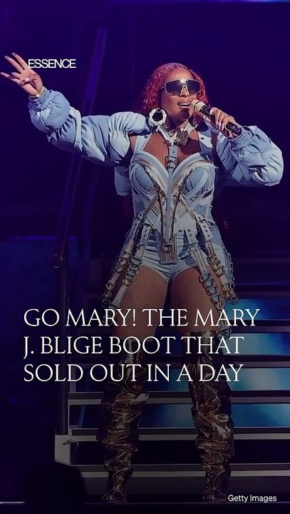WATCH: In My Feed - Go Mary! The Mary J. Blige Boot is Already Sold Out