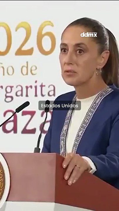 Claudia Sheinbaum reafirma su postura ante las propuestas de intervención de Donald Trump