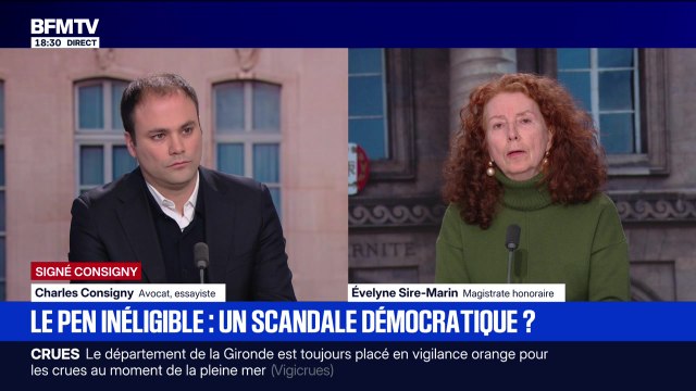 SIGNÉ CONSIGNY - Le Pen inéligible : un scandale démocratique ? - 04/02