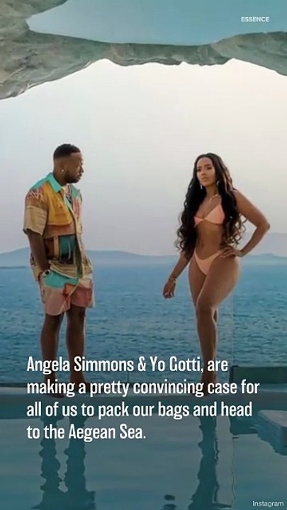 WATCH: In My Feed - Angela Simmons & Yo Gotti Bae-Cation In Greece
